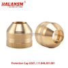 HALANSM&reg; HLN-G501 protection cap for Kjellberg PerCut210M torch, copper alloy, 20–200A, .11.848.201.081