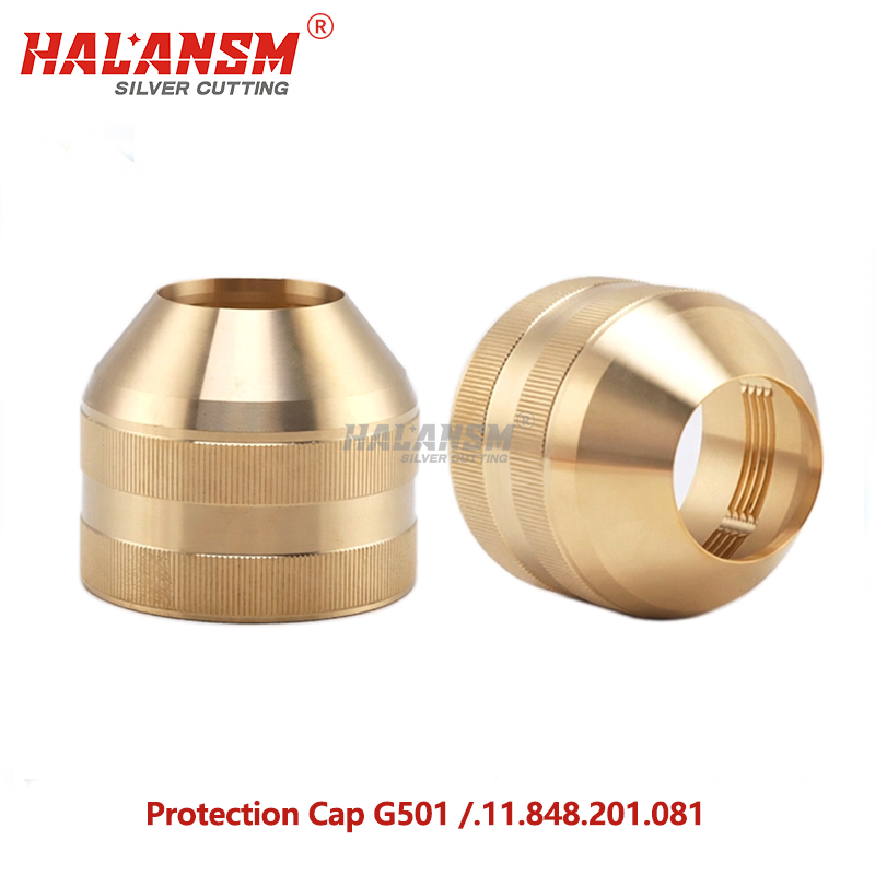 HALANSM&reg; HLN-G501 protection cap for Kjellberg PerCut210M torch, copper alloy, 20–200A, .11.848.201.081