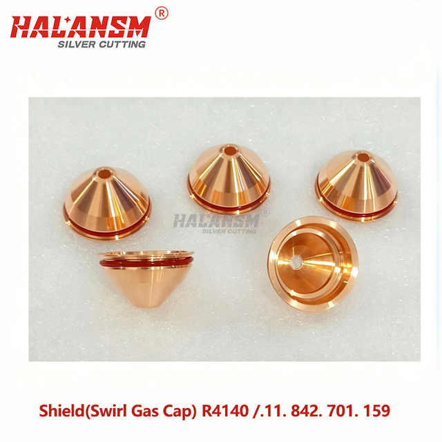 HALANSM&reg; R4140 F3028 F3004 shield family comparison HiFocus 160i PerCut 160 170 copper vented caps