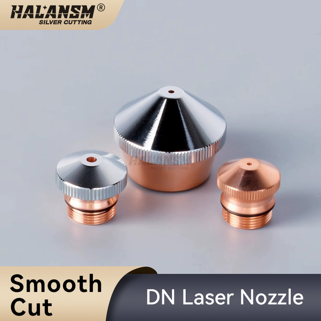 HALANSM&reg; DNE nozzle size table OD thread height layer caliber