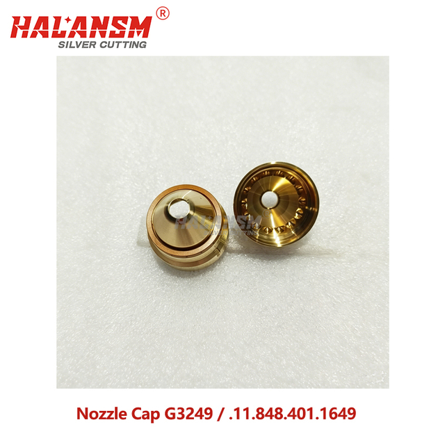 HALANSM&reg; G3249 nozzle cap .11.848.401.1649 for Kjellberg HiFocus 280A PerCut 450M