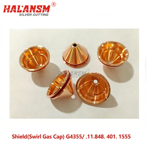  HALANSM&reg; G4335 swirl gas cap .11.848.401.1535 for Kjellberg HiFocus 280i 360i 440i