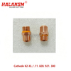 Top view of HALANSM® Plasma Cutting Electrode K2-XL compatible with Kjellberg