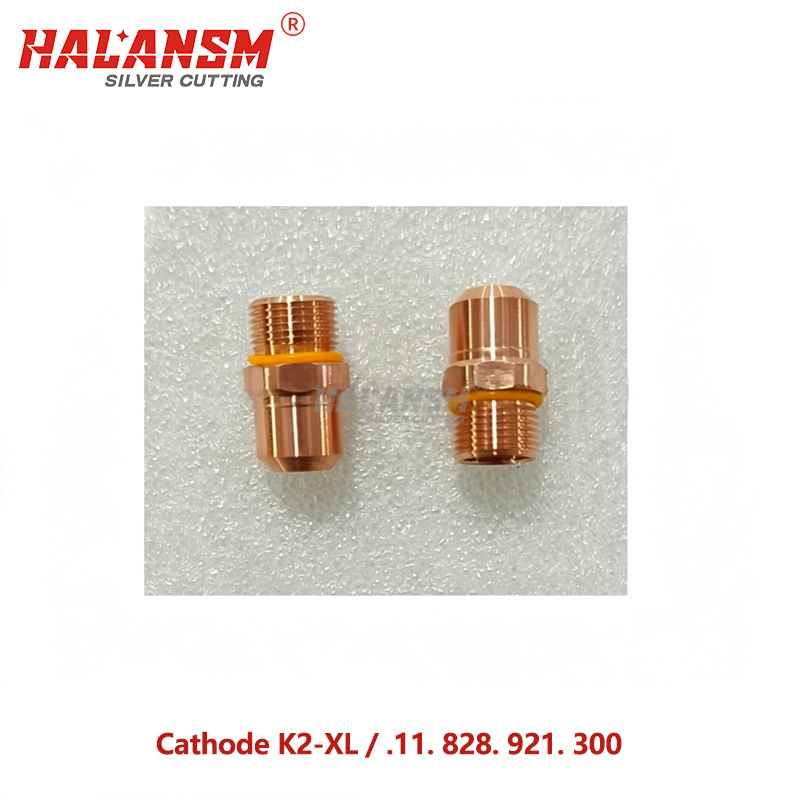 Top view of HALANSM® Plasma Cutting Electrode K2-XL compatible with Kjellberg