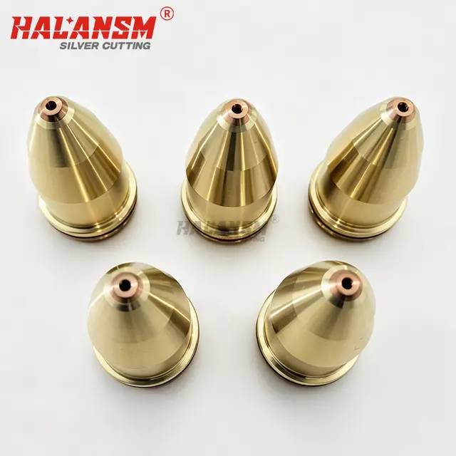 HALANSM 420828 Bevel Nozzle for Hypertherm MAXPRO200 plasma cutting torch, 130A extreme bevel mild steel oxygen cutting parts