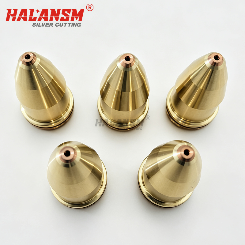 HALANSM 420828 Bevel Nozzle for Hypertherm MAXPRO200 plasma cutting torch, 130A extreme bevel mild steel oxygen cutting parts