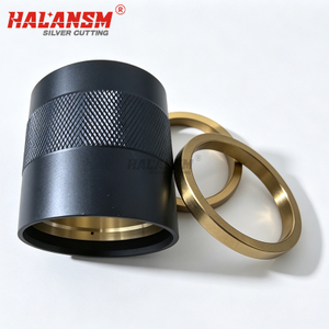 HALANSM 220757 200A nozzle retaining cap compatible replacement for Hypertherm HPR130XD HPR260XD HPR400XD HPR800XD plasma cutting torch, inner retaining cap locking nozzle 220354 and shield 220761 in perfect axial alignment