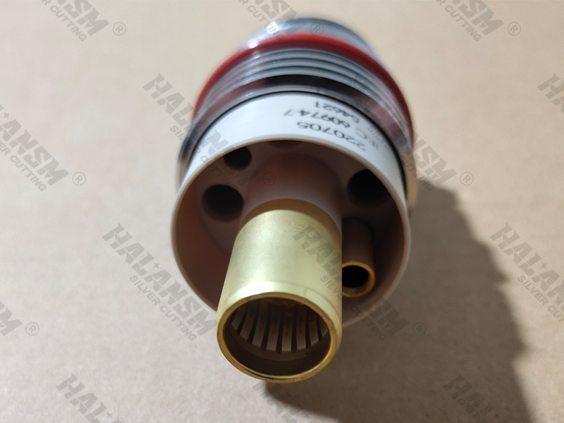 HALANSM 220705 Quick Disconnect Receptacle for Hypertherm HPR130XD 260XD 400XD Plasma Torch close up
