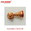 HALANSM R2008 nozzle installed with S002Y electrode and S901 cooling tube on Kjellberg FineFocus 450 torch