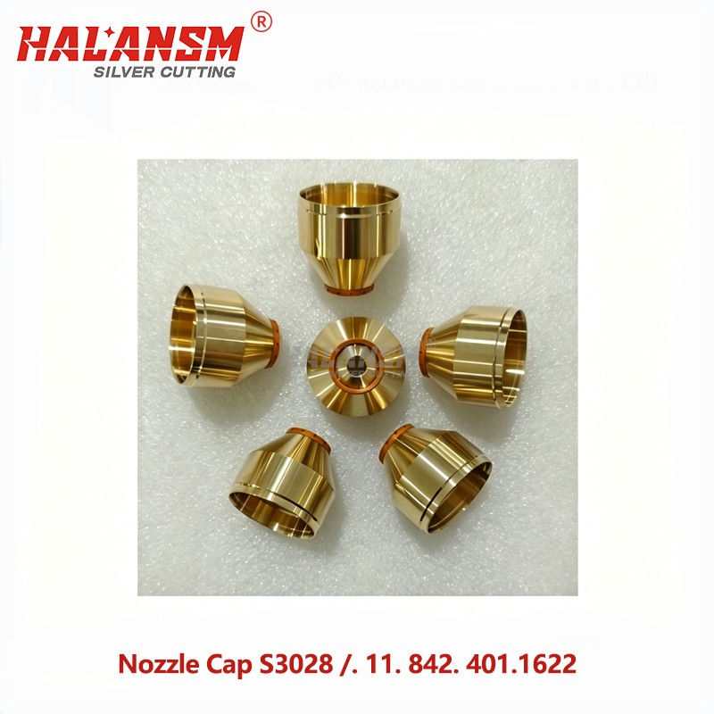 HALANSM Nozzle Cap S3028 / 11.842.401.1622 for Kjellberg Plasma Torch