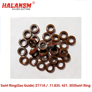 HALANSM&reg; Kjellberg Z111A swirl ring gas guide .11.835.421.303 copper 20-200A