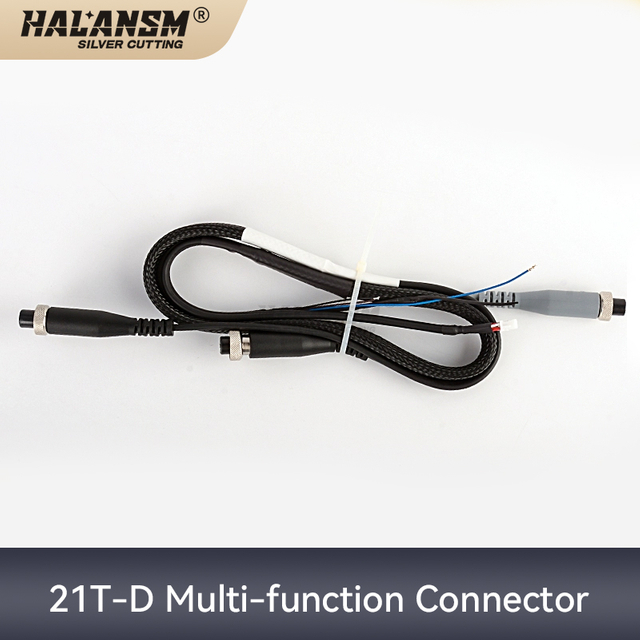 21T-D circular connector close-up