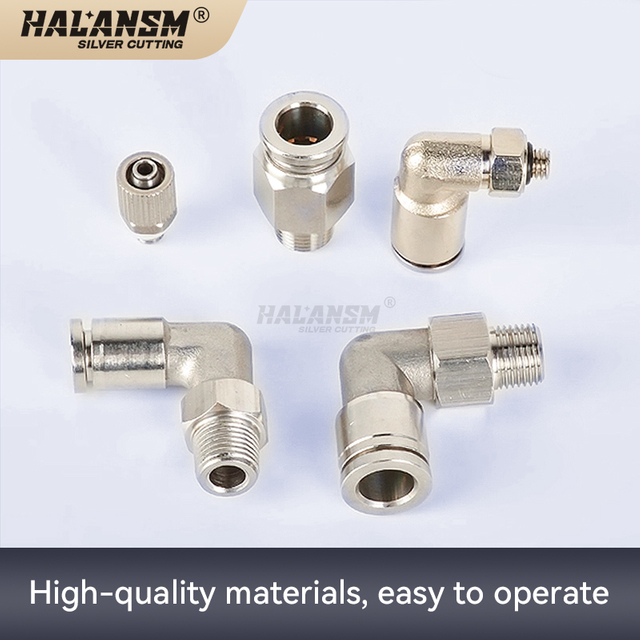HLN-QBH-WA06 water-line push-to-connect fitting with M9.7 thread and O-ring seal