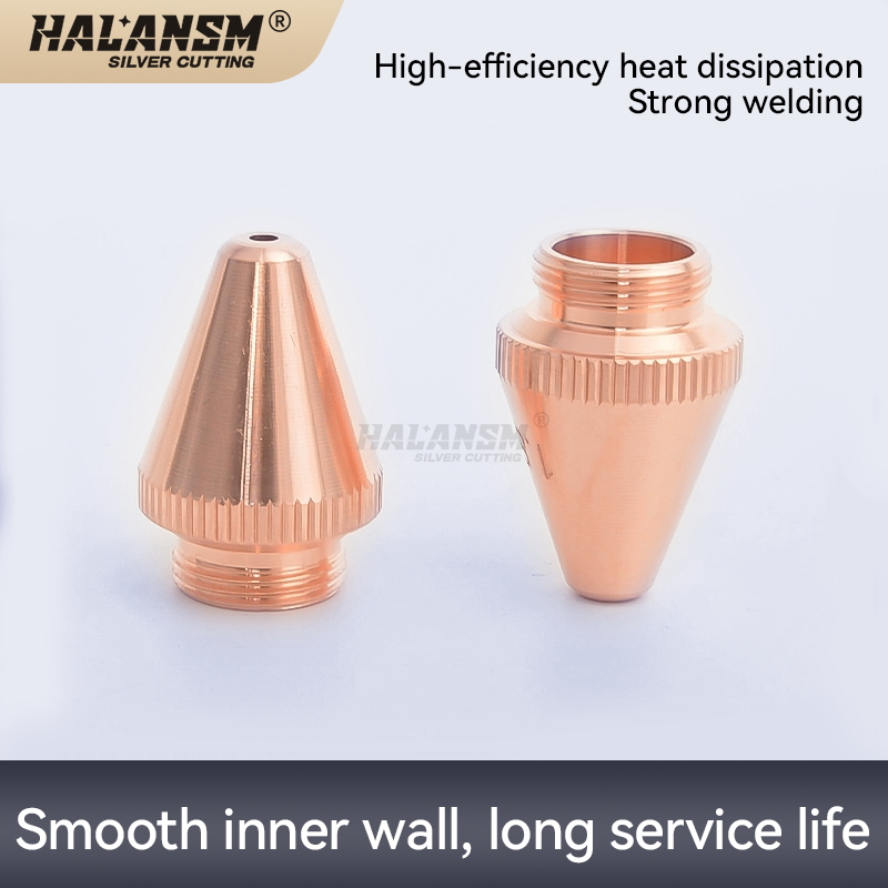 HALANSM&reg; HLN-BK-D15H22M11 M11 thread detail D15 H22 bevel nozzle