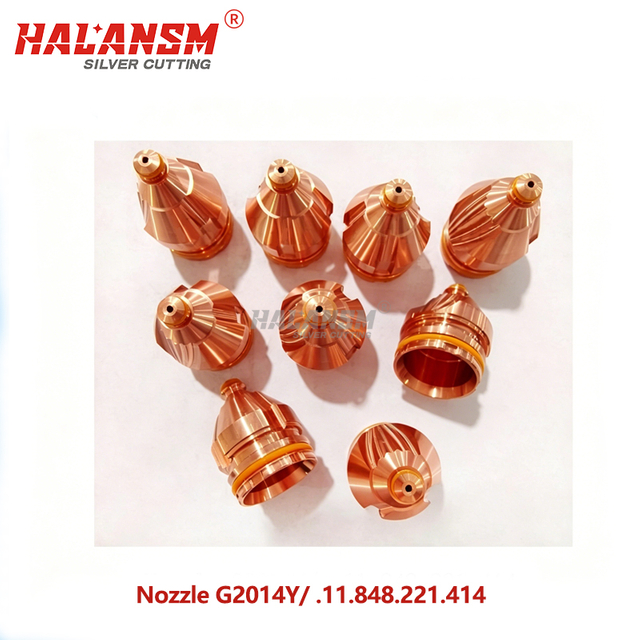HALANSM&reg; G2014Y nozzle .11.848.221.414 for Kjellberg HiFocus 160A O2
