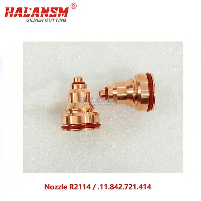 HALANSM&reg; R2114 nozzle .11.842.721.414 1.4mm bore copper alloy detail