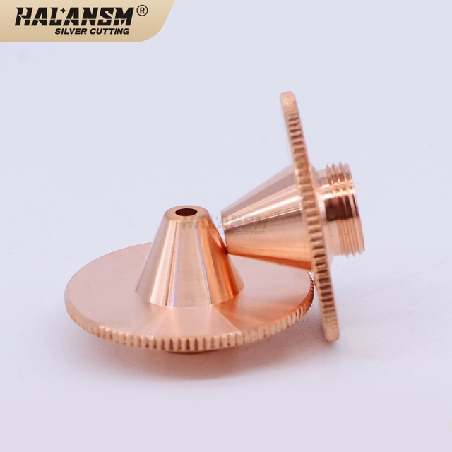 HALANSM&reg; HLN-CR-HS 15 mm raised conical copper nozzle for fiber laser cutting