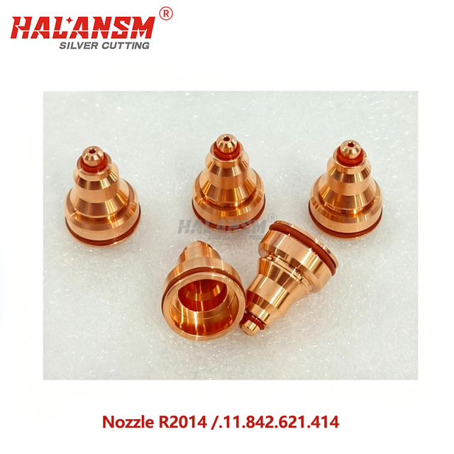 HALANSM&reg; R2014 nozzle .11.842.621.414 &oslash;1.4mm bore copper detail