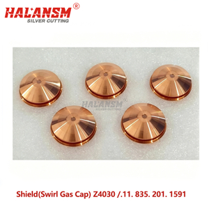 HALANSM Kjellberg Z4030 Swirl Gas Cap 3.0mm copper shield .11.835.201.1591