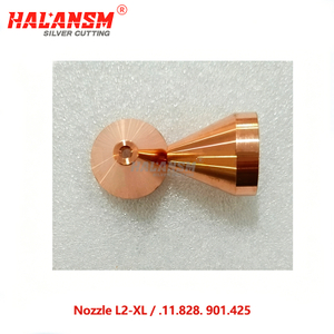 HALANSM Nozzle L2-XL 11.828.901.425 copper tip for Kjellberg PB-S70 PB-S75 plasma torch