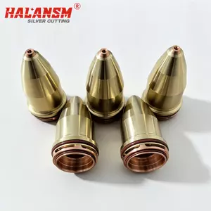 HALANSM 420733 Bevel Nozzle for Hypertherm MaxPro200 plasma cutting torch, 200A extreme bevel oxygen cutting consumables