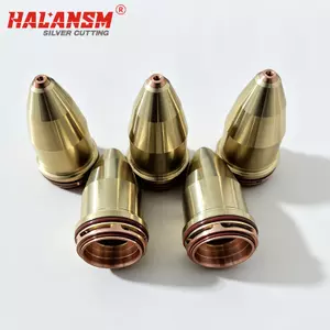 HALANSM 420829 Bevel Nozzle for Hypertherm MaxPro200 plasma cutting torch, 130A extreme bevel air cutting consumables