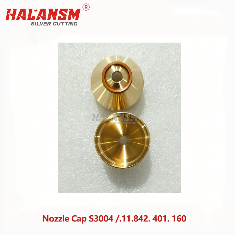 HALANSM S3004 Nozzle Cap / 11.842.401.160 for Kjellberg HiFocus 130i/160i - precision-machined retaining cap