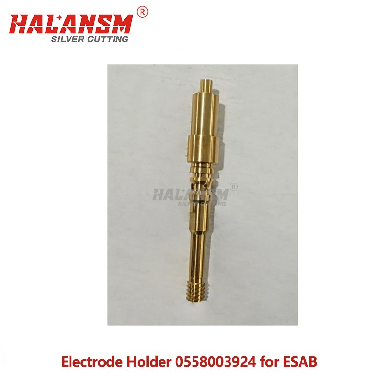 ESAB PT36 Electrode Holder side view showing precision threading