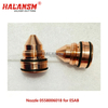 Bottom View of HALANSM 0558006018 1.8mm Nozzle for ESAB PT36